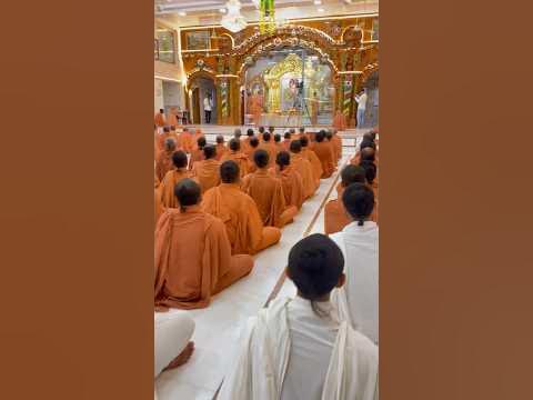 Sant Shibir Aarti Darshan at Rajkot Gurukul #aarti #god #swaminarayan #gurukul #religion - YouTube